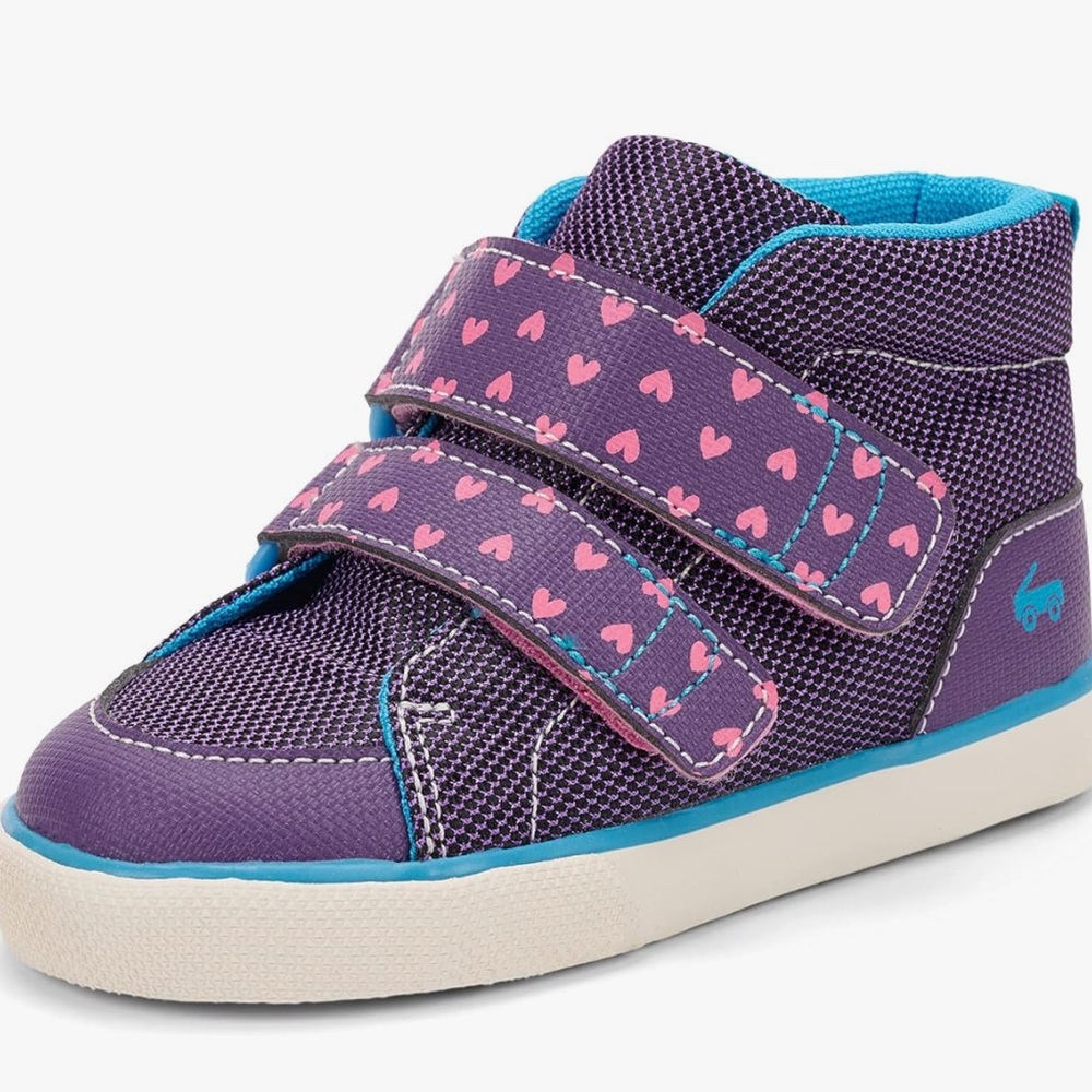 See Kai Run Purple and Pink Kids Sneakers